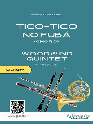cover image of Woodwind Quintet sheet music--Tico Tico (parts)